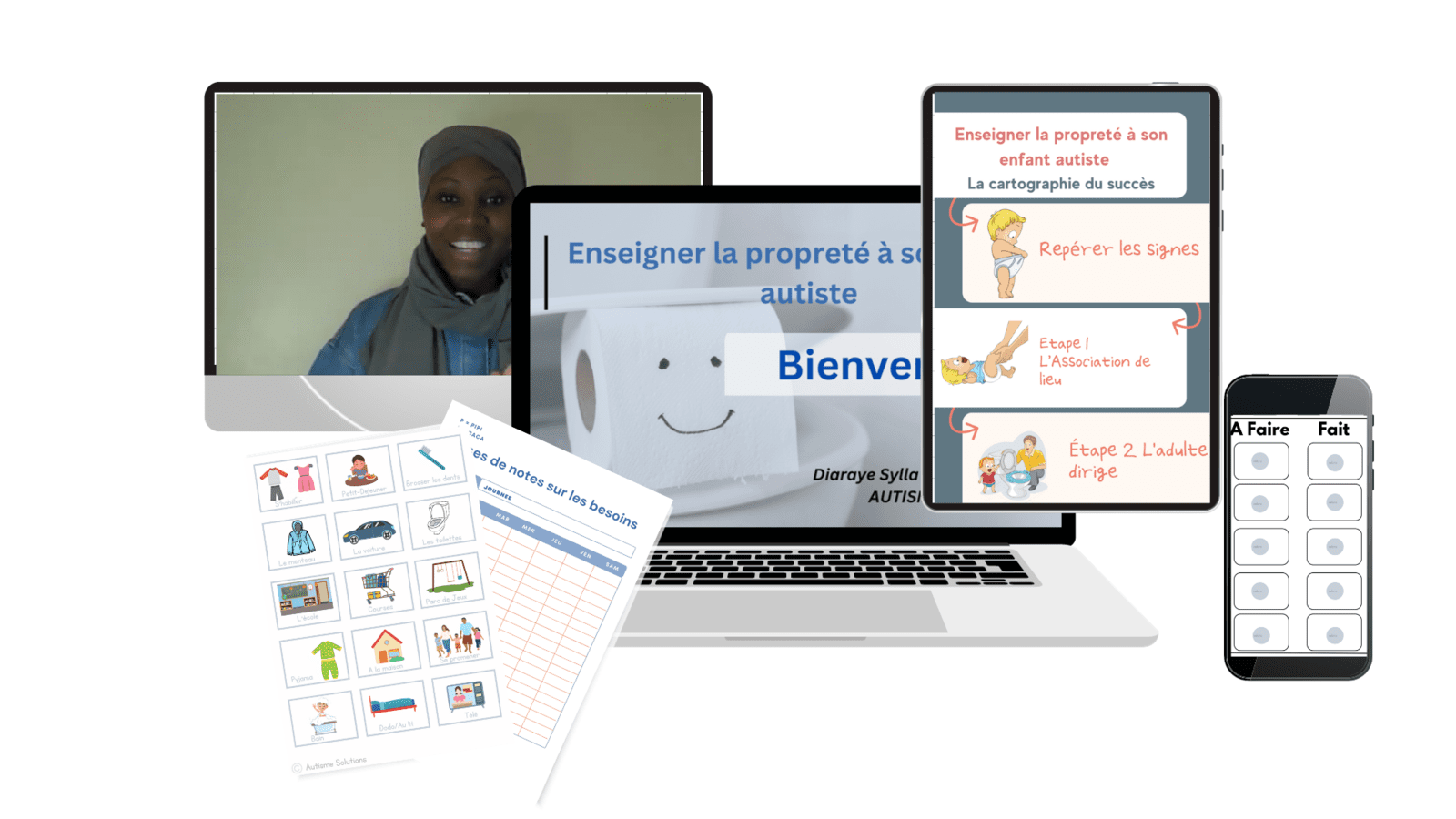 Elle est destinée aux parents qui n'ont pas besoin de support particulier (comme le groupe WhatsApp, vidéos supplémentaires sur la constipations etc... ) et qui veulent aller à l'essentiel , assez autonomes, qui aiment se débrouiller seuls et préfèrent avoir un plan d'action par écrit. Avec 3 vidéos pour les 3 méthodes (au lieu de 22), une feuille de route de 8 pages pdf , les visuels , le tableau de prises de note des besoins et la check-list .